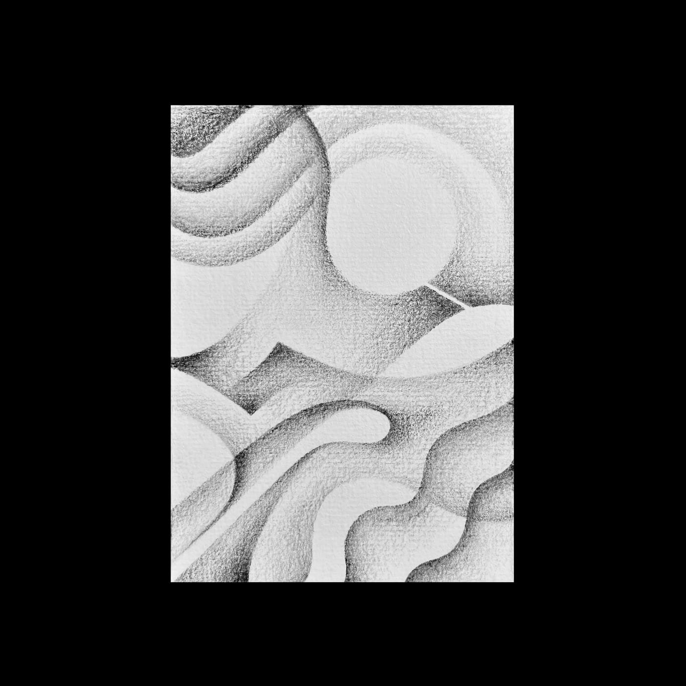 Soft rolling gradients overlapping like low hills.